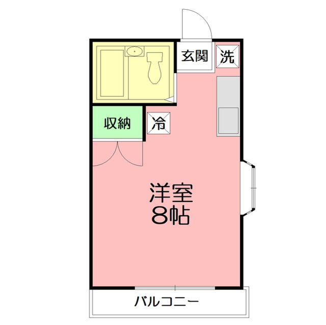 アットホーム スペース桜ヶ丘 ２０１ ワンルーム 提供元 八重咲地所 株 平塚市の賃貸アパート