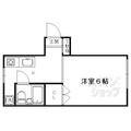 杉本アパート ２０３ １Kの間取り図