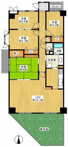 ダイアパレス東白壁ａ棟 １０１ ４ｌｄｋ 名古屋市東区の中古マンション アットホーム マンション購入の情報