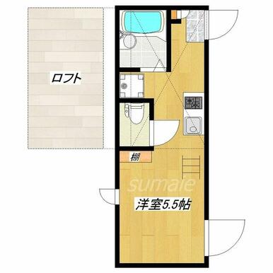 2面採光のお部屋です♪
