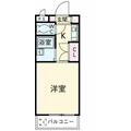 川崎市多摩区 三田２丁目（生田駅） 1階 １Kの間取り図