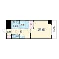 名古屋市東区 泉２丁目（高岳駅） 5階 １Kの間取り図