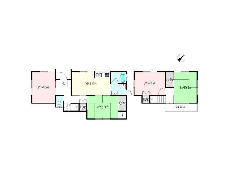 2F 4DK in Kitayoshidamachi, Matsuyama-city (Yamanishi Sta.)

5.5 million yen