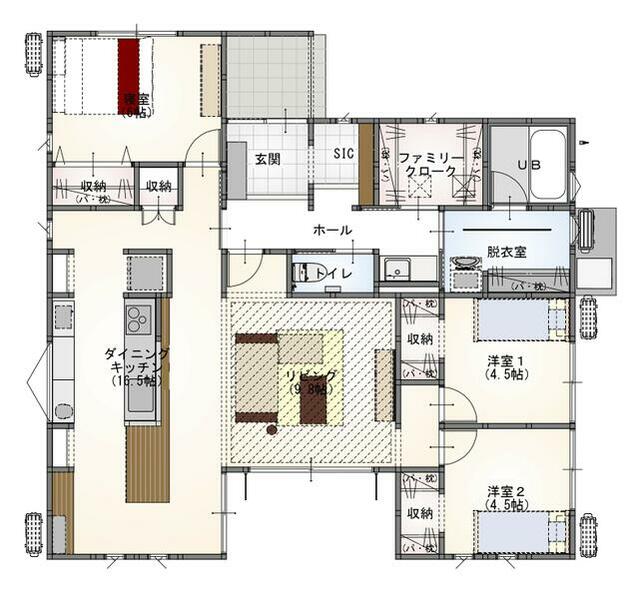 大分市 横塚１丁目（坂ノ市駅） 平屋建 ３ＬＤＫ