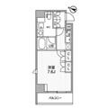 ＡＲＫＭＡＲＫ巣鴨 ３０１ １Kの間取り図