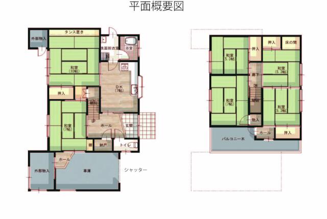 detached 那賀郡那賀町坂州字向エ