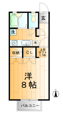 アットホーム 郡山市 横塚１丁目 郡山駅 2階 １ｋ 提供元 株 リビングギャラリー 郡山店 郡山市の賃貸アパート