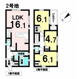 名古屋市名東区 よもぎ台３丁目 （一社駅 ） 2階建 3LDK