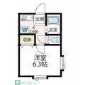 ボナールＴ １０１ １Kの間取り図