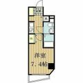 ロイヤルアメニティー西戸山 ３０２ １Kの間取り図