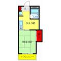 ココダンディオブ井元 ２０２ １DKの間取り図
