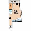 ケイズメゾン ３０１ ワンルームの間取り図