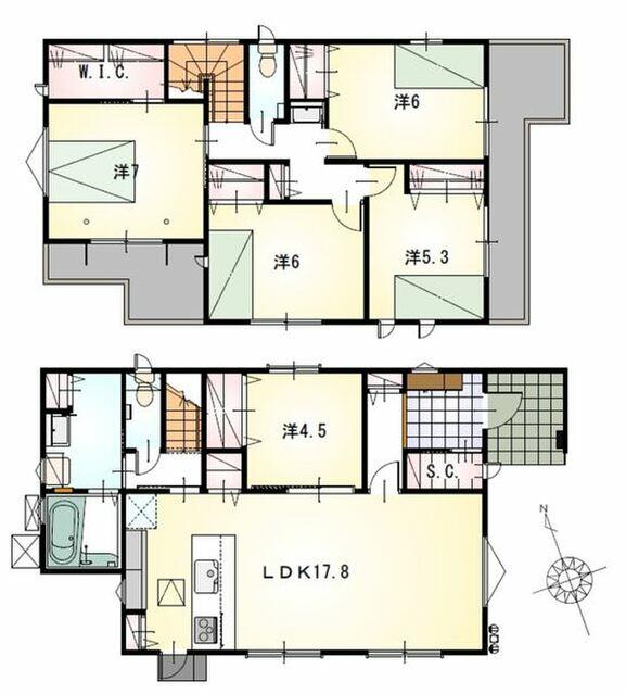 アットホーム 富士市 中野 2階建 ５ｌｄｋ 富士市の新築一戸建て 提供元 株 不動産のおおさわ 一軒家 家の購入