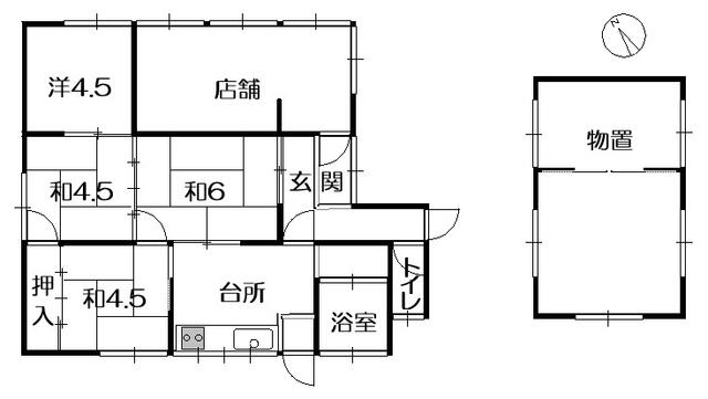 detached 吾妻郡東吾妻町大字萩生