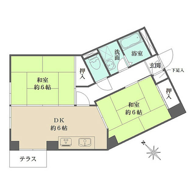 アットホーム ラヴィーナ門前仲町 １０１ ２ｄｋ 提供元 お部屋探しｃａｆｅヘヤギメ 門前仲町店 株 ｓ ｆｉｔ 江東区の賃貸マンション