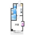 みおつくし桑津 1階 １Kの間取り図