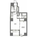 プラティーク新宿原町 4階 １DKの間取り図