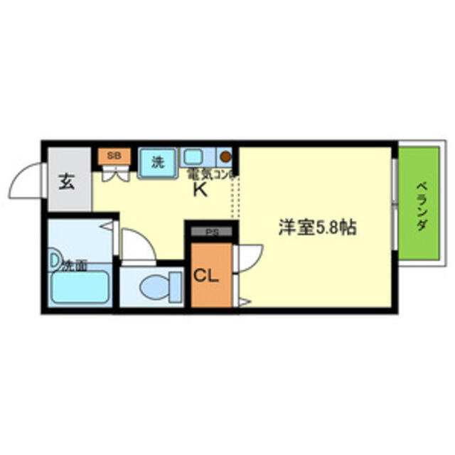 アットホーム アパートメントハウスナサラン 1階 １ｋ 提供元 株 サイラス ホームメイトｆｃ千里丘駅前店 大阪市阿倍野区の賃貸アパート