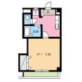 ジュネス内海 2階 １Kの間取り図