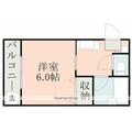シャポー渡鹿 4階 １Kの間取り図