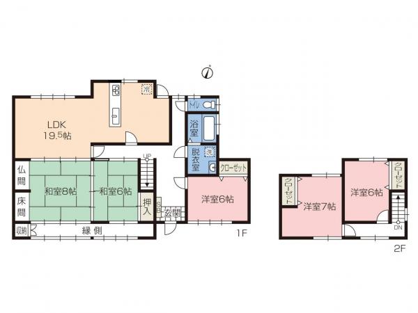 アットホーム 津山市 総社 津山駅 2階建 ４ｌｄｋ 津山市の中古一戸建て 提供元 株 カチタス 津山店 一軒家 家の購入