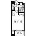 ＲＥＰＯＳＥＲ名駅南　（ルポゼ名駅南） 3階 ワンルームの間取り図