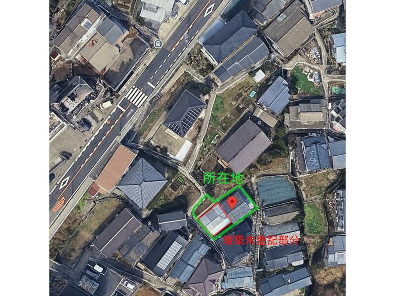3-chome, Tateyama, Nagasaki City (Suwa Shrine Station), 2-story building, 5DK