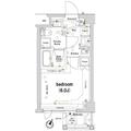ＡＸＡＳ品川レジデンス 1階 １Kの間取り図