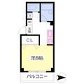 ＫＯＵ企画ビル ６０１ ワンルームの間取り図