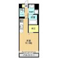 熊本市東区 保田窪３丁目（東海学園前駅） 3階 ワンルームの間取り図