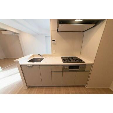 きれいなキッチンです