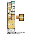 Ｅｓｐｌａｎａｄｅ（吉野町） ５０２ １Kの間取り図