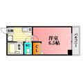 広島市南区 比治山町（稲荷町駅） 2階 １Kの間取り図