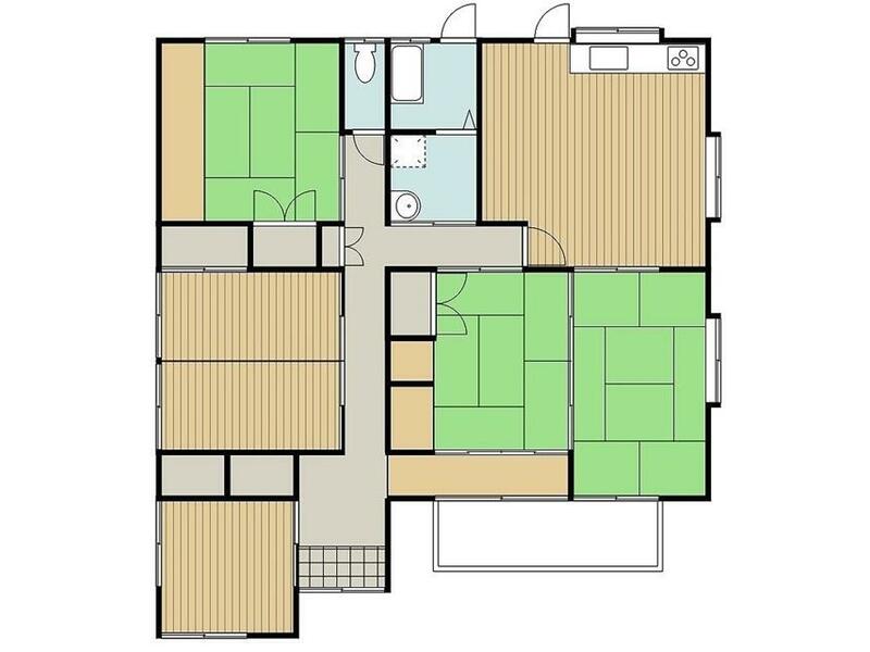 Kobayashi City, Tsutsumi (Kobayashi Station) Single-story building 5LDK