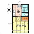 仙台市泉区 黒松２丁目（八乙女駅） 1階 １Kの間取り図