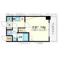 セレニテ日本橋ＳＵＤ ２０２ １Kの間取り図