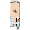 コーポアミーゴ 1階 ワンルームの間取り図