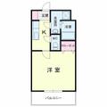グレイス・ランⅡ ３０５ １Kの間取り図