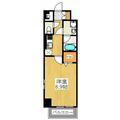 レジデンス神谷Ｃ ３０４ １Kの間取り図