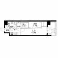 アルティザ姫路 ５０９ １DKの間取り図