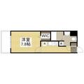 ｗｉｌｌＤｏ岡山駅西口 8階 １Kの間取り図