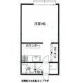 ダイナスティパレス２４軒 ３１４ １Kの間取り図