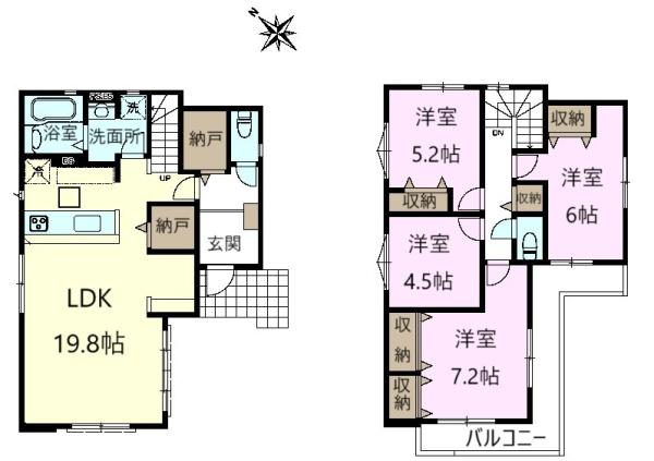 アットホーム】千葉市稲毛区 黒砂2丁目（みどり台駅） 2階建