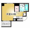 コーポ・ジョイフル 5階 ワンルームの間取り図