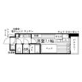 Ｎ－ｓｔａｇｅ多摩学生会館 114 １Kの間取り図