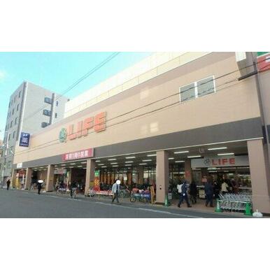 ライフ西大橋店 距離：418m