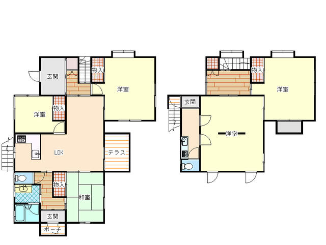Munezu, Minami-ku, Okayama City (near Bizen-Kataoka Station) 2-story house, 5LDK &mdash; photo 1