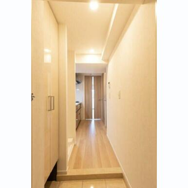 きれいな玄関です