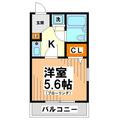渋谷区 幡ヶ谷３丁目（幡ヶ谷駅） 4階 １Kの間取り図