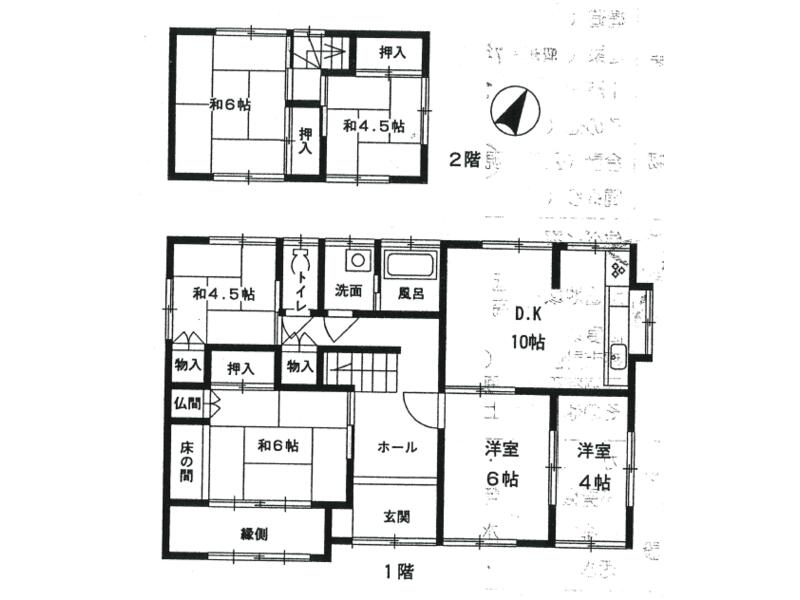 Kaizu City Minou Town Matsuyama (Minou Matsuyama Station) 2-story 6DK